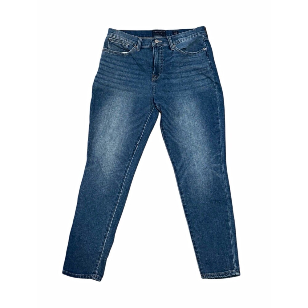 Lucky Brand Women’s Blue Denim Jeans Medium Wash 5-Pocket 31x27